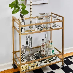 MacKenzie-Childs 3260 Cocktail Shaker - Courtly Check* Outdoor Entertaining