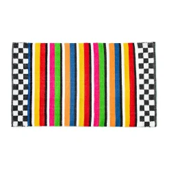 MacKenzie-Childs Avant Garden Outdoor Striped Rug - 2' X 3'4"* Outdoor Rugs & Mats
