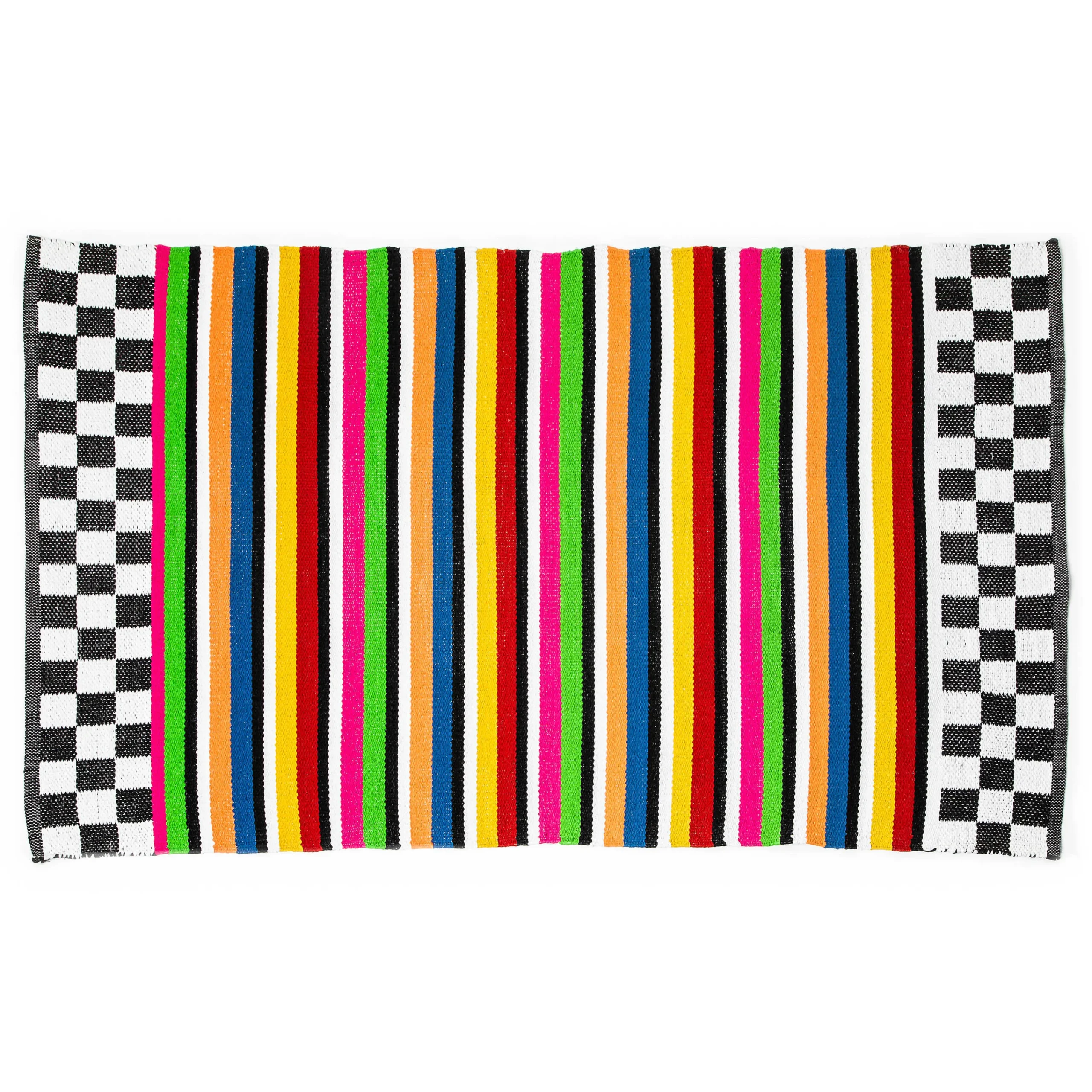 MacKenzie-Childs Avant Garden Outdoor Striped Rug - 3' X 5'* Outdoor Rugs & Mats