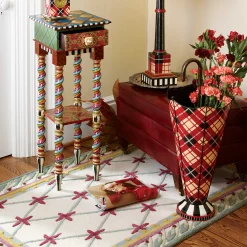 MacKenzie-Childs Barley Twist Table - Tall* Living Room