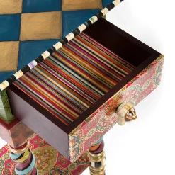 MacKenzie-Childs Barley Twist Table - Tall* Living Room