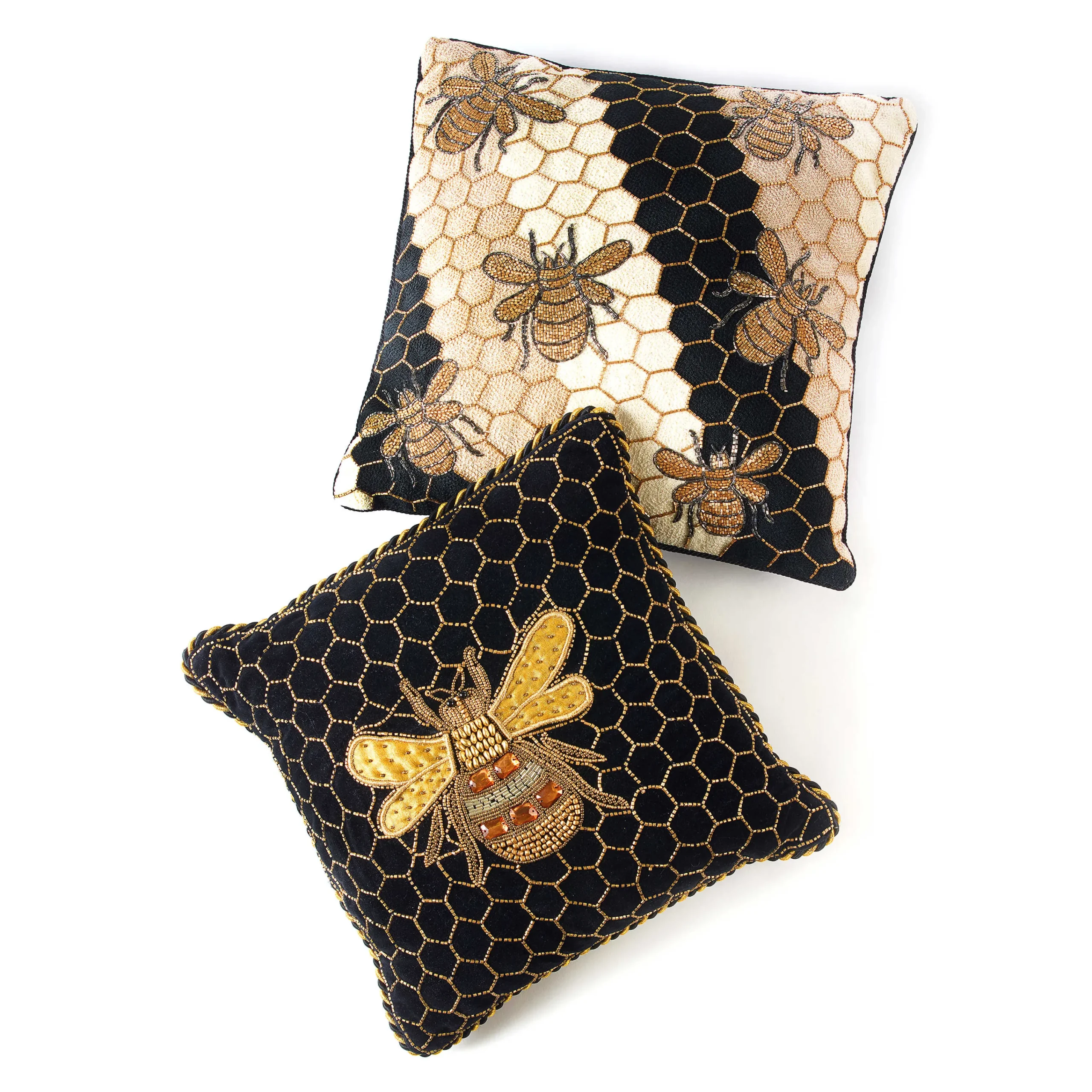 MacKenzie-Childs Beekeeper Pillow* Pillows, Throws, & Cushions