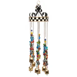 MacKenzie-Childs Bells And Bobbles Wind Chimes* Entryway & Porch