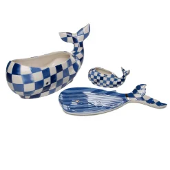 MacKenzie-Childs Big Blue Planter - Large* Pots & Planters