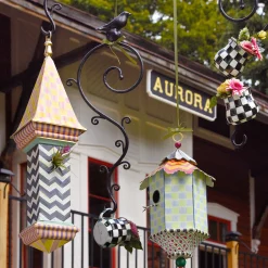 MacKenzie-Childs Birdhouse Hook* Garden Accessories