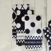 MacKenzie-Childs Black & White Dot Dish Towels - Set Of 3* Kitchen & Table Linens