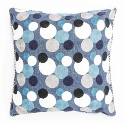 MacKenzie-Childs Boathouse Dot Outdoor Pillow* Outdoor Decor