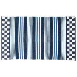 MacKenzie-Childs Boathouse Outdoor Striped Rug - 3' X 5'* Outdoor Rugs & Mats