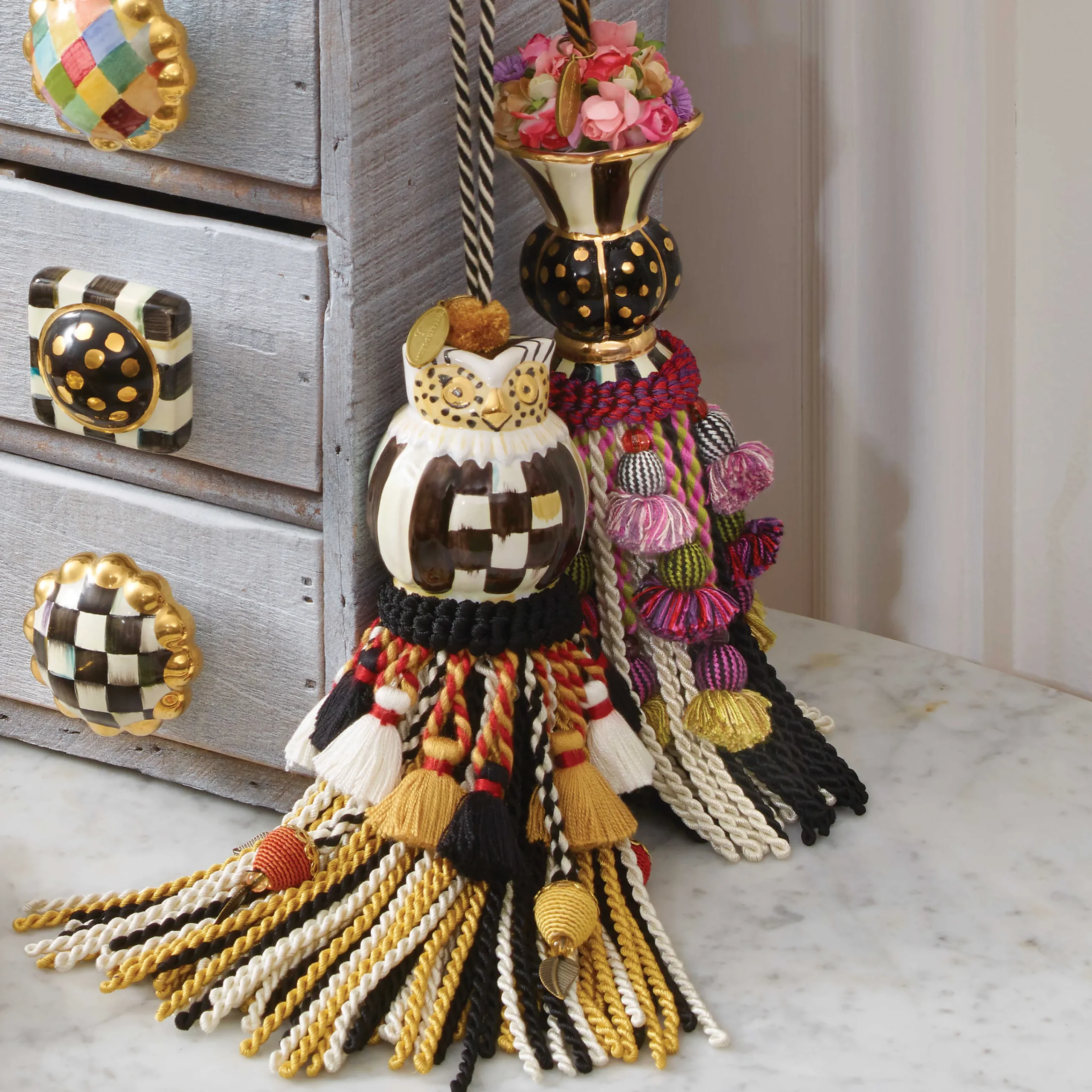 MacKenzie-Childs Botanica Tassel* Room Accents