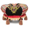 MacKenzie-Childs Bramble Briar Footstool* Living Room