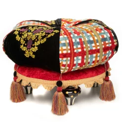 MacKenzie-Childs Bramble Briar Footstool* Living Room