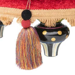 MacKenzie-Childs Bramble Briar Footstool* Living Room