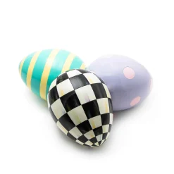 MacKenzie-Childs Bunny Hop Egg Cluster* Room Accents