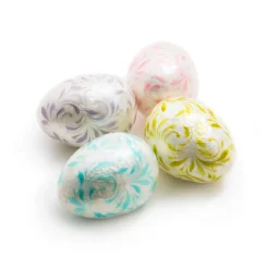 MacKenzie-Childs Bunny Hop Scroll Eggs - Set Of 4* Room Accents