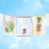 MacKenzie-Childs Cabbage Bouquet Dish Towel* Greenery & Florals