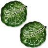 MacKenzie-Childs Cabbage Plates - Set Of 2* Outdoor Entertaining
