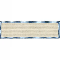 MacKenzie-Childs Cable Wool Sisal - Royal - 2'6" X 8' Runner* Rugs