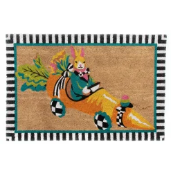 MacKenzie-Childs Captain Carrot Entrance Mat* Outdoor Rugs & Mats