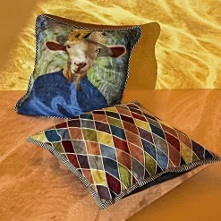 MacKenzie-Childs Carnevale Pillow* Pillows, Throws, & Cushions