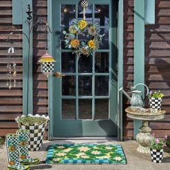 MacKenzie-Childs Check It Out Birdhouse* Garden Accessories