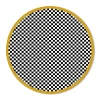 MacKenzie-Childs Check It Out Rug - 6' Round - Gold* Rugs