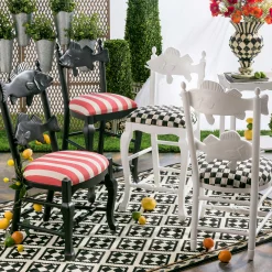 MacKenzie-Childs Cheltenham Thistle Urn* Pots & Planters