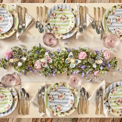 MacKenzie-Childs Coquette Goblet - Pink* Outdoor Entertaining