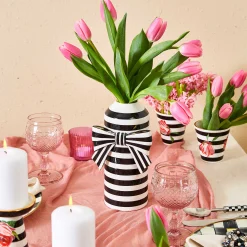 MacKenzie-Childs Courtly Bow Vase* Room Accents