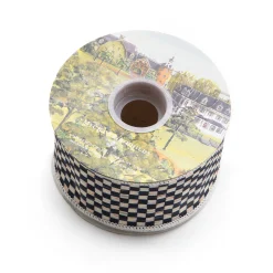 MacKenzie-Childs Courtly Check 2.5" Ribbon - Ivory* Room Accents