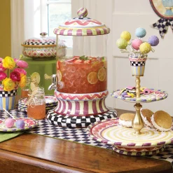 MacKenzie-Childs Courtly Check & Stripe Table Runner* Kitchen & Table Linens