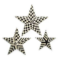 MacKenzie-Childs Courtly Check Barn Star* Outdoor Decor