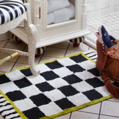 MacKenzie-Childs Courtly Check Bath Rug - Standard* Bed & Bath