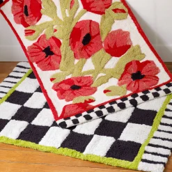 MacKenzie-Childs Courtly Check Bath Rug - Standard* Bed & Bath