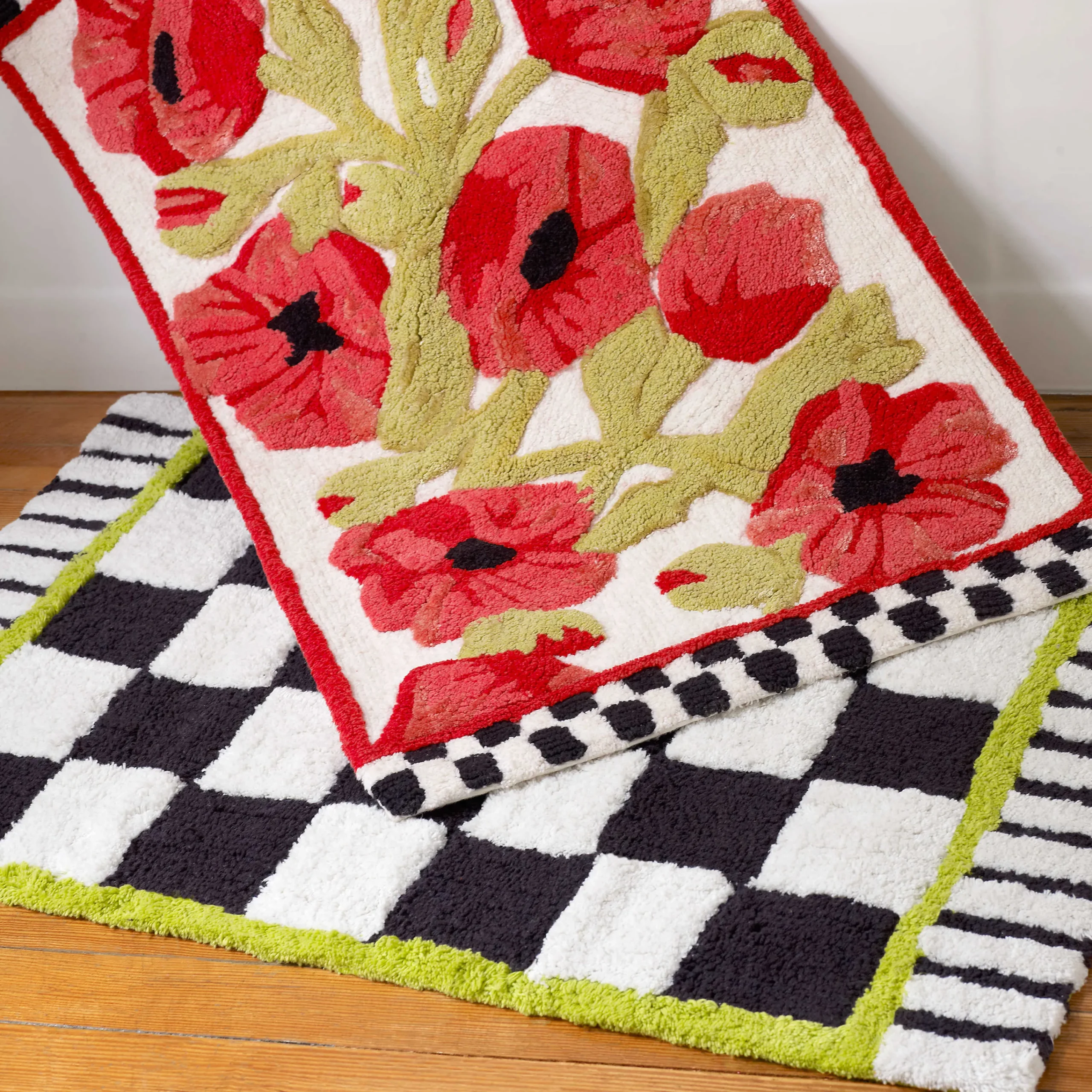 MacKenzie-Childs Courtly Check Bath Rug - Standard* Bed & Bath