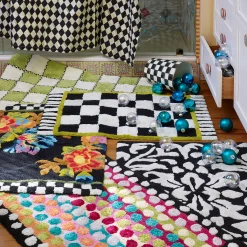 MacKenzie-Childs Courtly Check Bath Rug - Standard* Bed & Bath