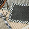 MacKenzie-Childs Courtly Check Black Sisal Rug - 2'6" X 9' Runner* Rugs