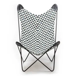 MacKenzie-Childs Courtly Check Butterfly Chair* Entryway Furniture