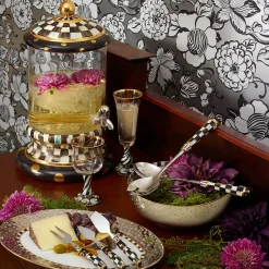 MacKenzie-Childs Courtly Check Casserole Fork* Outdoor Entertaining