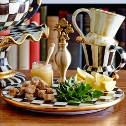 MacKenzie-Childs Courtly Check Cheese Course* Outdoor Entertaining