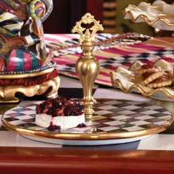 MacKenzie-Childs Courtly Check Cheese Course* Outdoor Entertaining