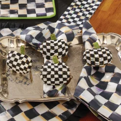 MacKenzie-Childs Courtly Check Cotton Napkin* Kitchen & Table Linens