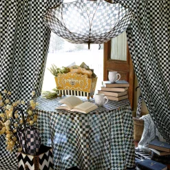 MacKenzie-Childs Courtly Check Curtain Panel* Room Accents