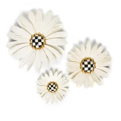 MacKenzie-Childs Courtly Check Daisy Wall Decor - Large* Room Accents