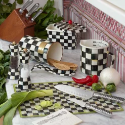 MacKenzie-Childs Courtly Check Enamel 7 Cup Measuring Cup* Kitchen Utensils & Tools