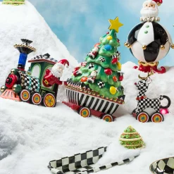 MacKenzie-Childs Courtly Check Enamel Baguette Dish* Outdoor Entertaining