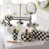 MacKenzie-Childs Courtly Check Enamel Curiosity Pot* Bed & Bath