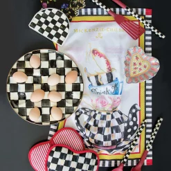 MacKenzie-Childs Courtly Check Enamel Egg Plate* Outdoor Entertaining