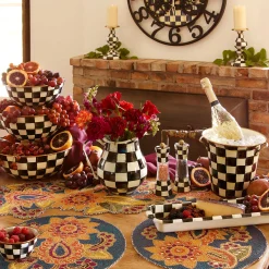 MacKenzie-Childs Courtly Check Enamel Everyday Bowl - Medium* Serveware