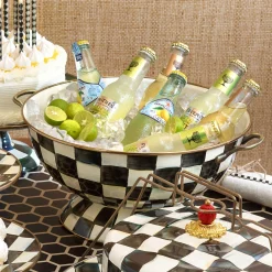 MacKenzie-Childs Courtly Check Enamel Everything Bowl* Outdoor Entertaining