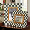 MacKenzie-Childs Courtly Check Enamel Frame - 4" X 6"* Room Accents